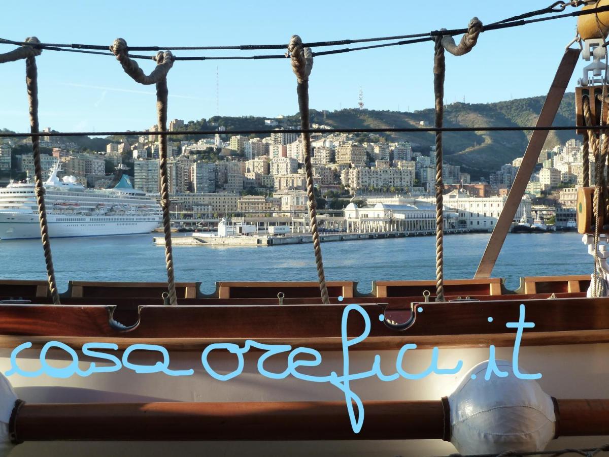 ג'נובה Casa Orefici, 4 Apartments In Front Of Aquarium! מראה חיצוני תמונה